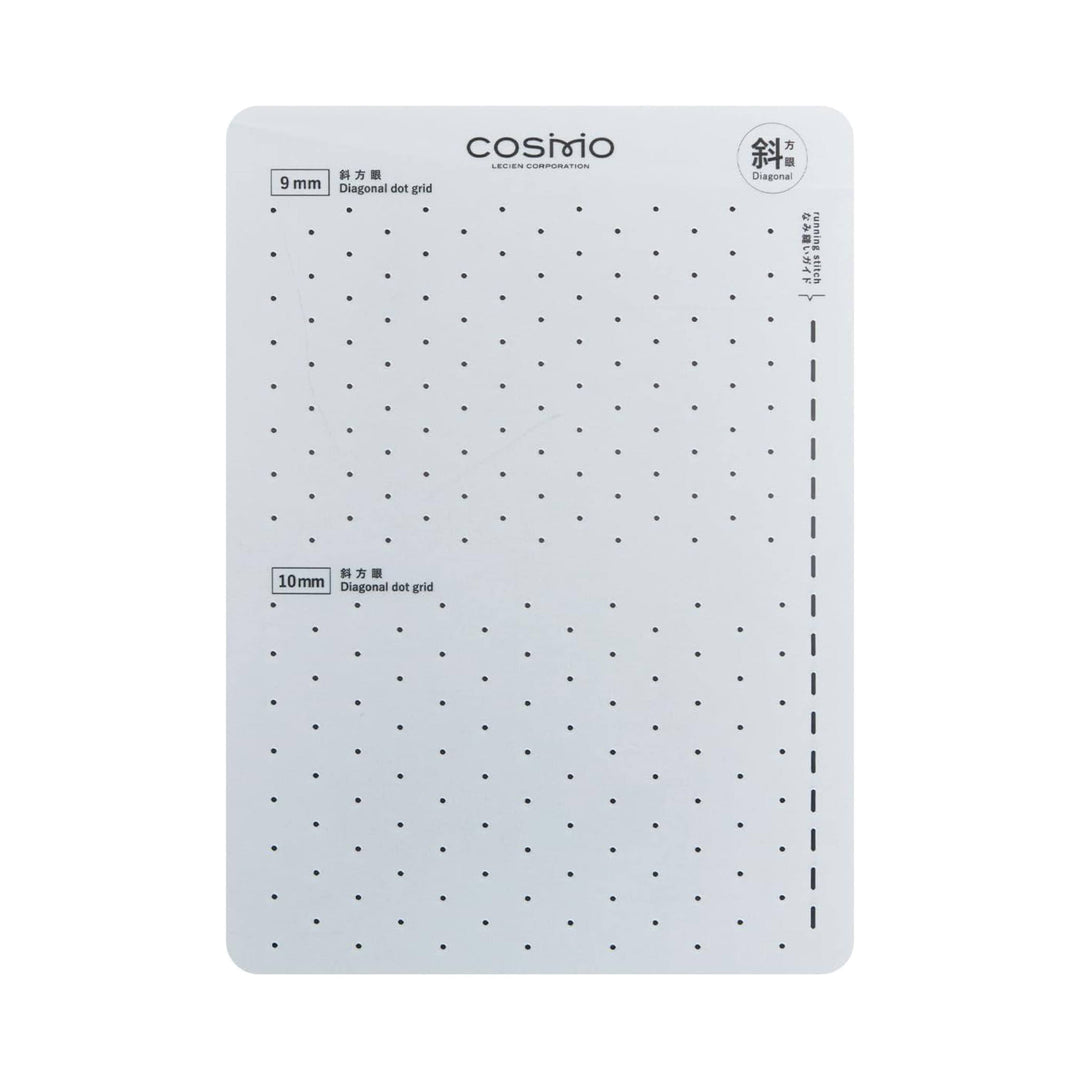 Cosmo Sashiko Schablone - Punkteraster - Diagonal Grid