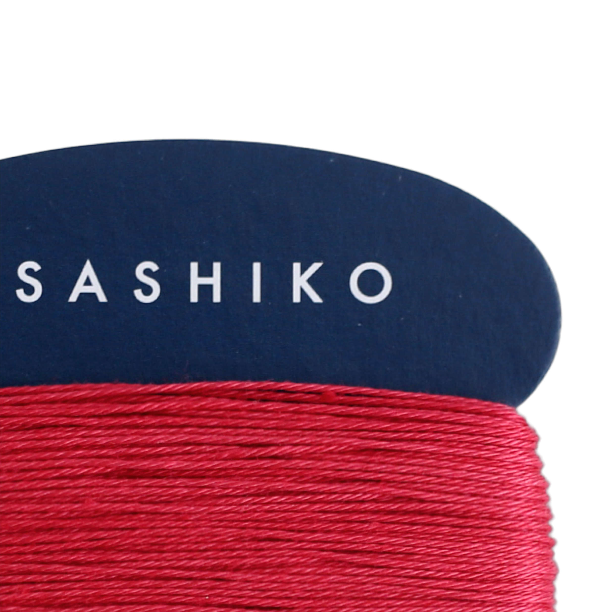Daruma sashiko-draad van 100% katoen, kaarttype (40 m) x 5 kleuren met Engelse handleiding, voordelige naai- en borduur-set (dun, tefu