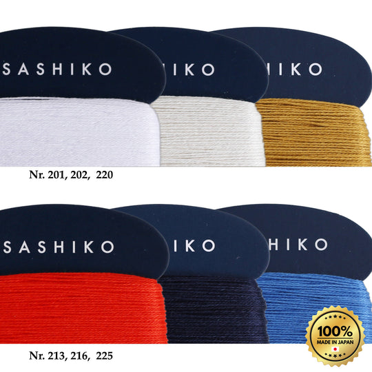 Daruma Sashiko Garn-Set - Basic