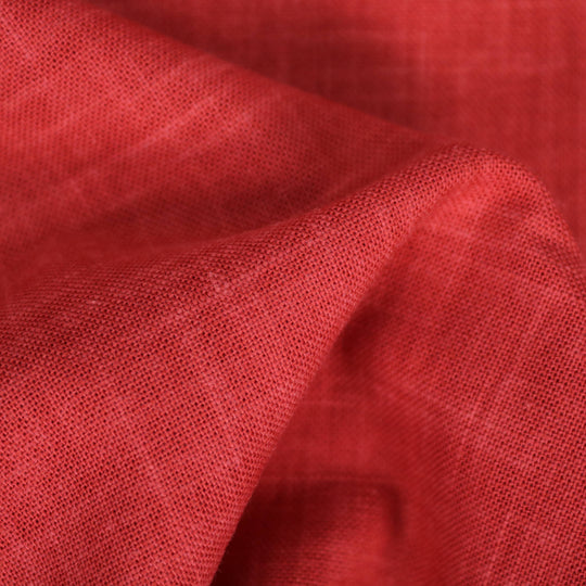 Sashiko Stoff Einfarbig - Rot