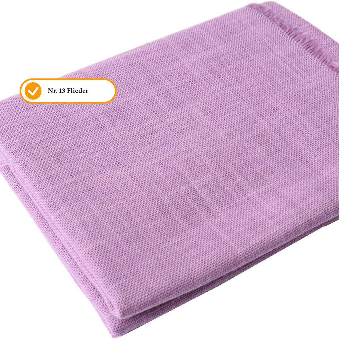Sashiko Stoff Einfarbig - Zuschnitt - 50 x 55 cm