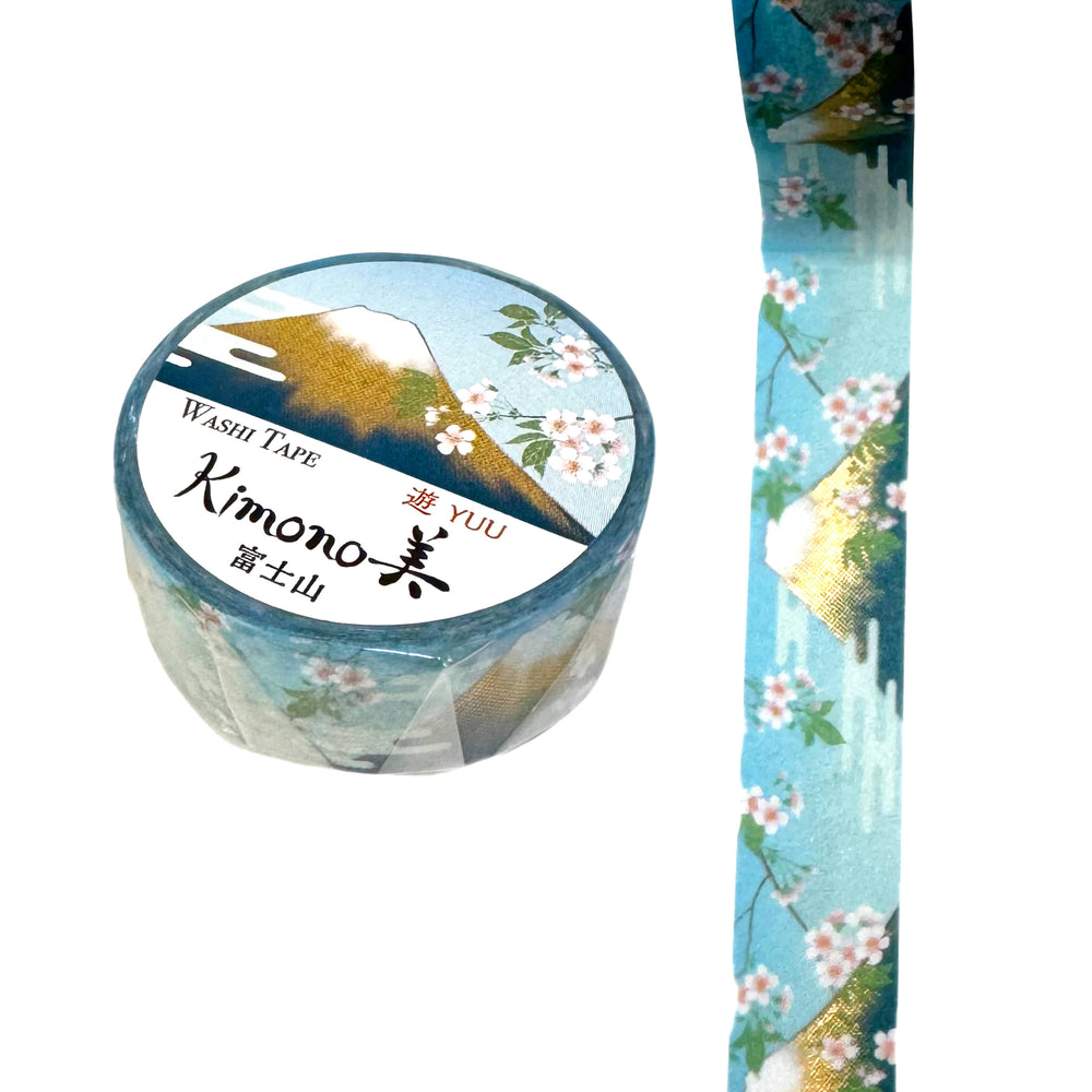 Washi-Tape - Kimono - Mt.Fuji & Sakura