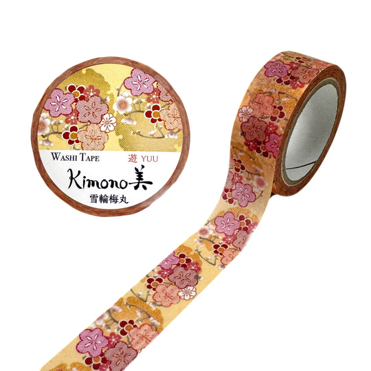 Washi-Tape - Kimono - Sakura & Yukiwa