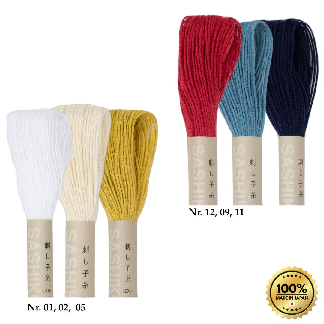 Olympus Sashiko Garn-Set - Basic