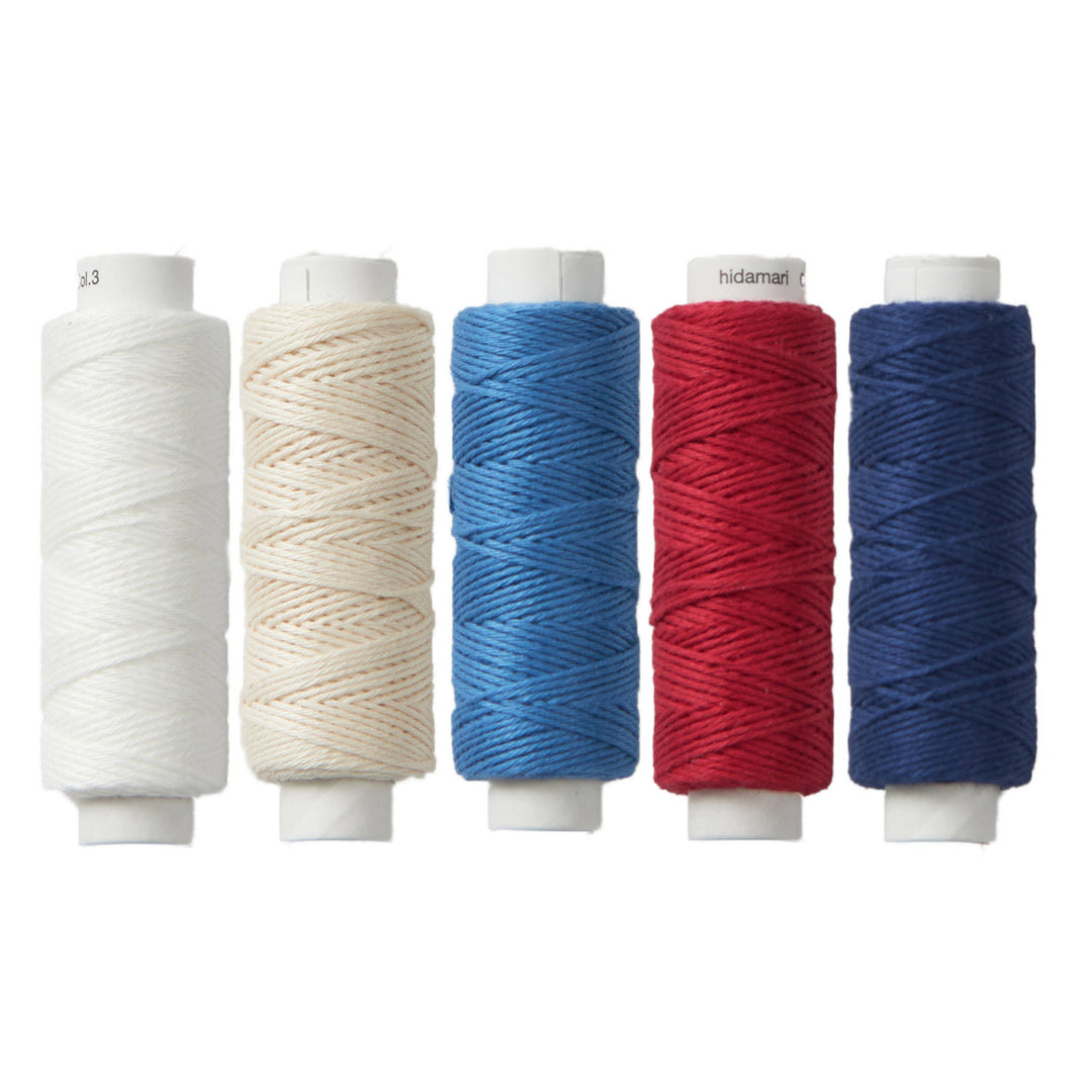 Hidamari Sashiko Garn Set - Basic