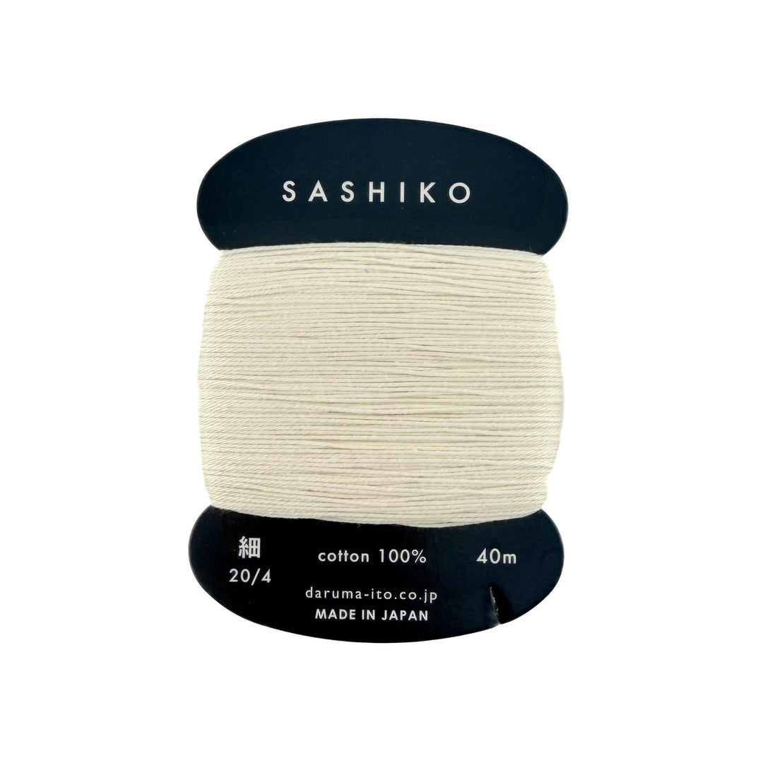 Daruma Sashiko Garn - 202 off white
