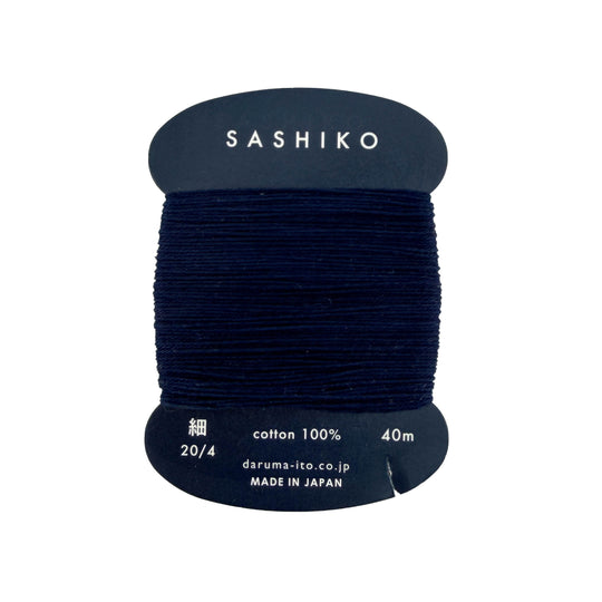 Daruma Sashiko Garn - 216 dunkelblau