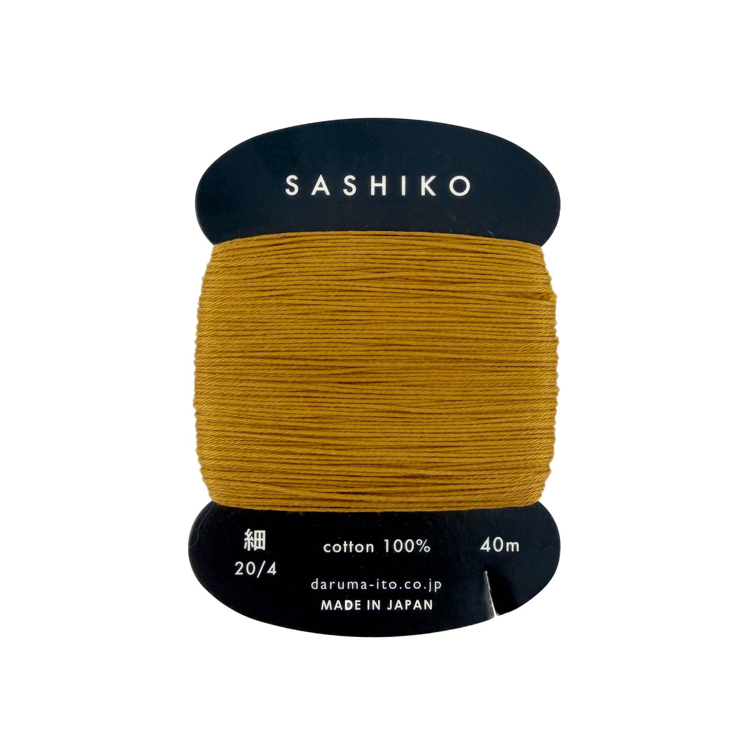 Daruma Sashiko Garn - 220 antik gold