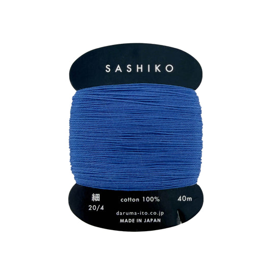 Daruma Sashiko Garn - 225 jeans blau