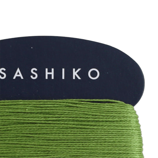 Daruma Sashiko Garn - 227 grasgrün