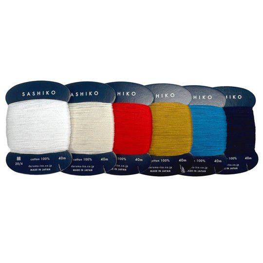 Daruma Sashiko Garn-Set - Basic