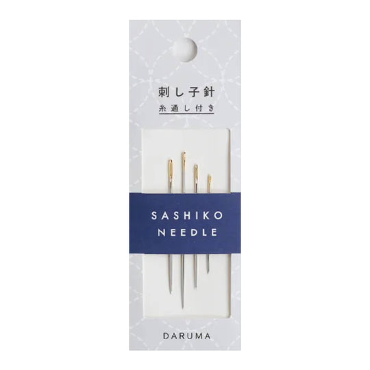 Daruma Sashiko Nadeln - 4 Stück