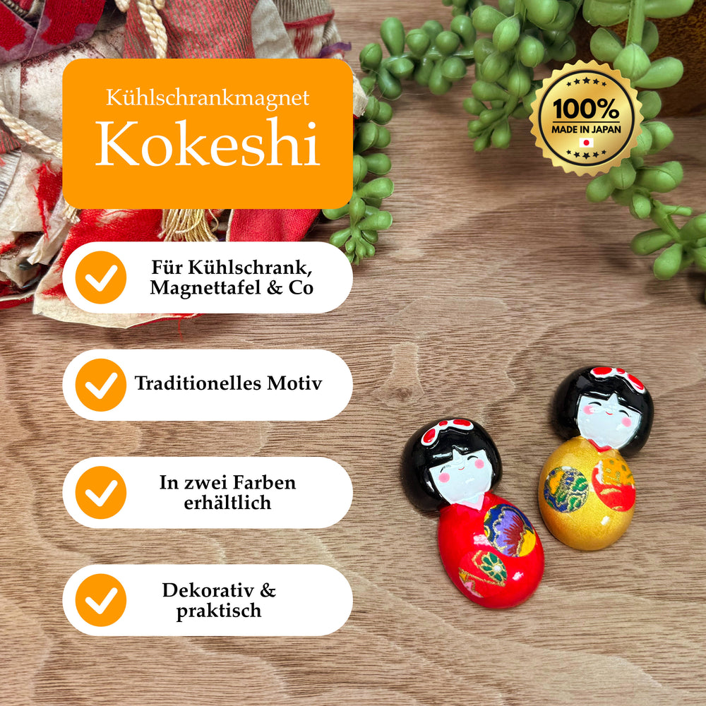 Kokeshi Kühlschrankmagnet
