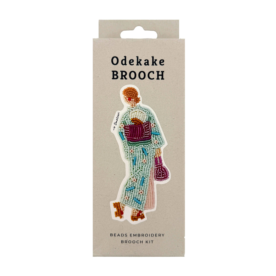 Stickset - Brosche Kimono