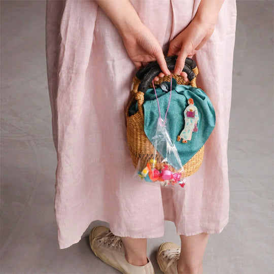 Stickset - Brosche Kimono