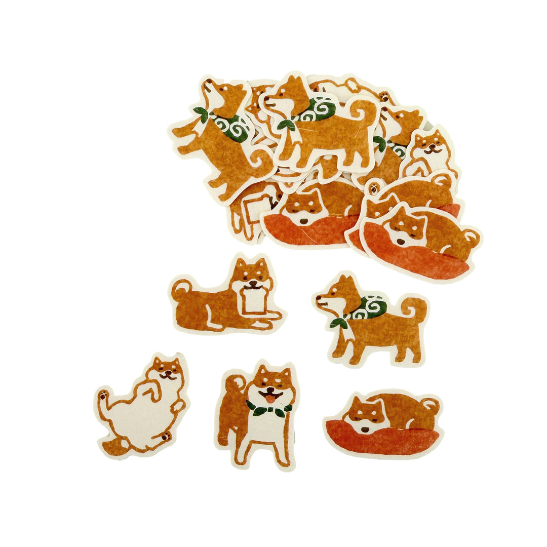 Washi Sticker - Shiba Inu