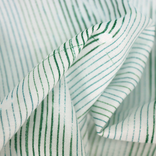 Nani Iro - Poesie Visual - Weiß Grün