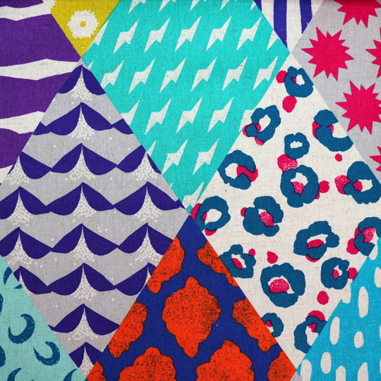 Echino - Rhombus - Lila Mix