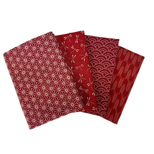 Fat-Quarter Stoffpaket - No.1.12 - Rot