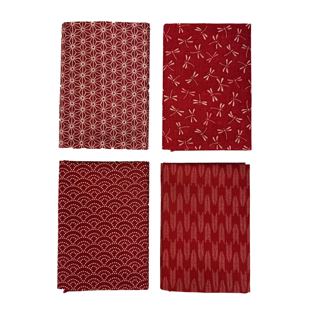 Fat-Quarter Stoffpaket - No.1.12 - Rot
