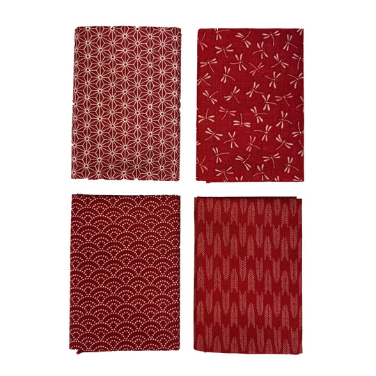 Fat-Quarter Stoffpaket - No.1.12 - Rot