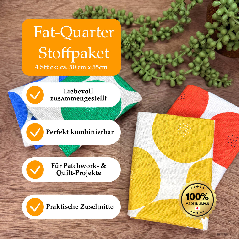 Fat-Quarter Stoffpaket - No.1.14 - Muddy Works Hell