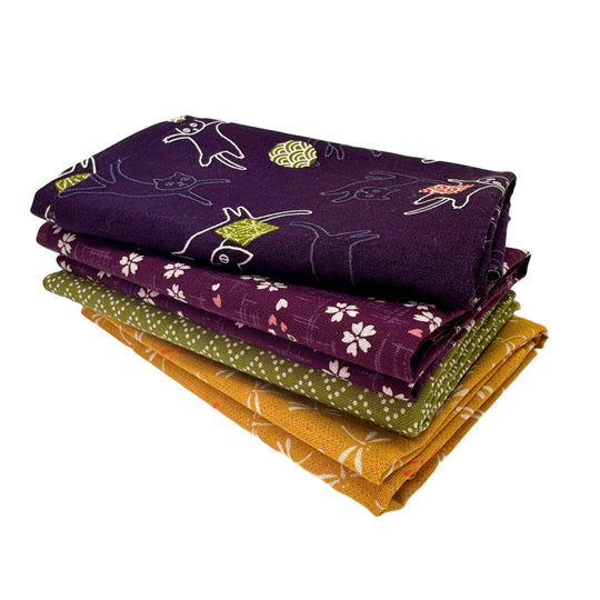Fat Quarter Stoffpaket - No.1.7 - Lila