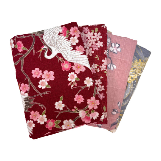 Fat Quarter Stoffpaket - No.2.1 - Rosa Rot