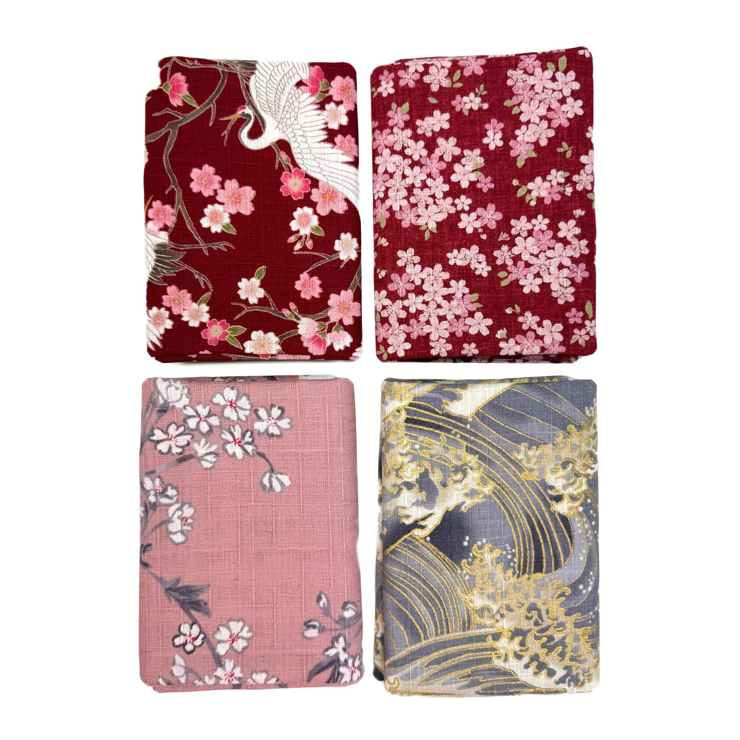 Fat Quarter Stoffpaket - No.2.1 - Rosa Rot