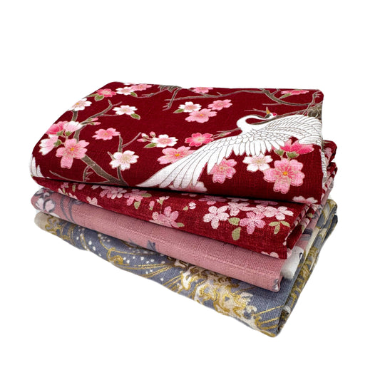 Fat Quarter Stoffpaket - No.2.1 - Rosa Rot
