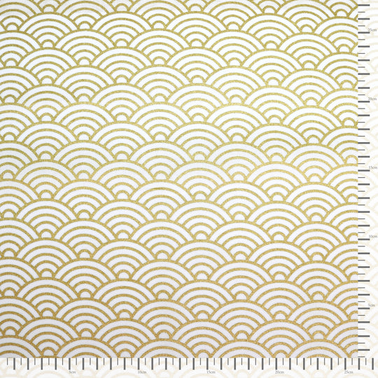 Seigaha Midi No.4 - Weiß