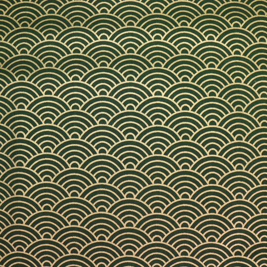 Seigaha Midi No.4 - Grün