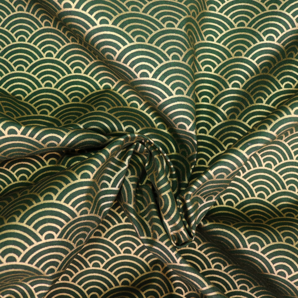 Seigaha Midi No.4 - Grün