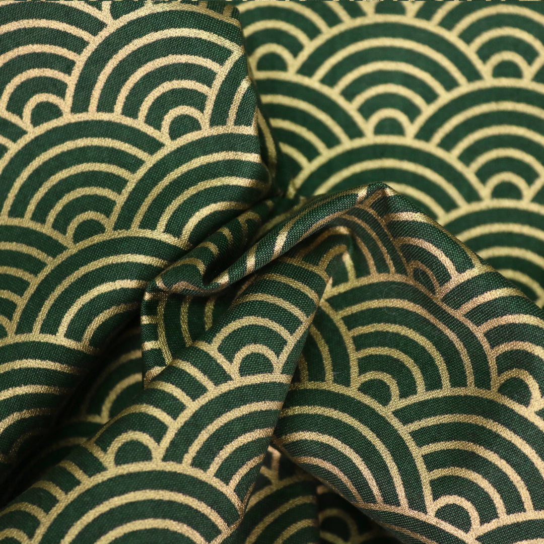Seigaha Midi No.4 - Grün