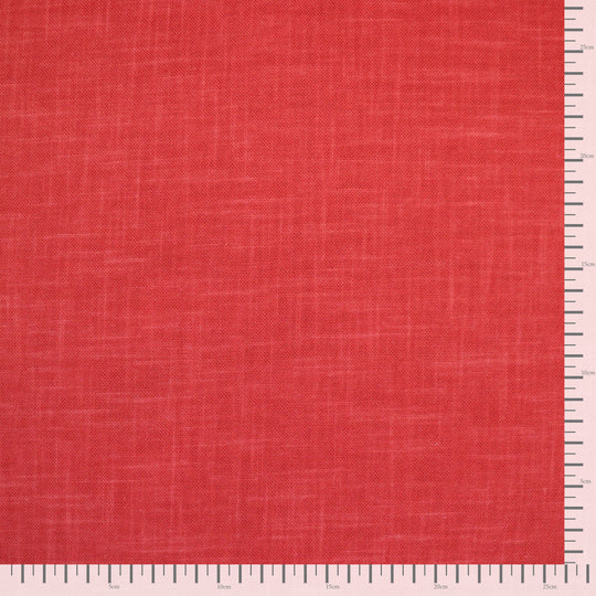 Sashiko Stoff Einfarbig - Rot