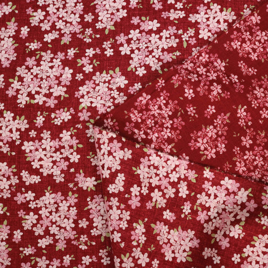 Kleine Kirschblüten - Rot