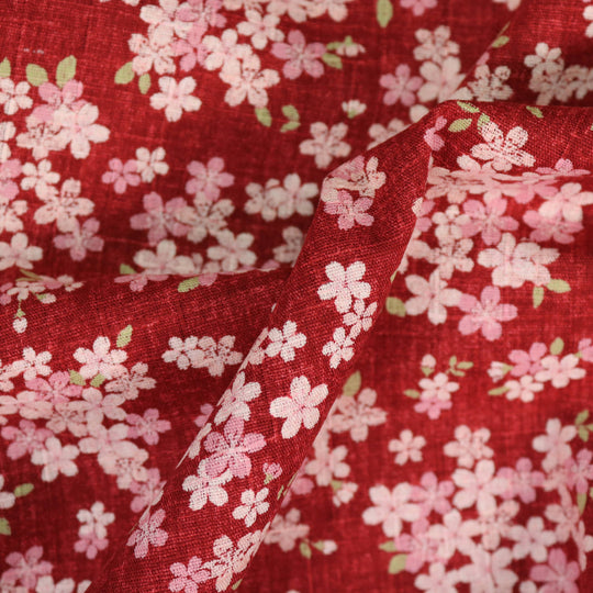 Kleine Kirschblüten - Rot
