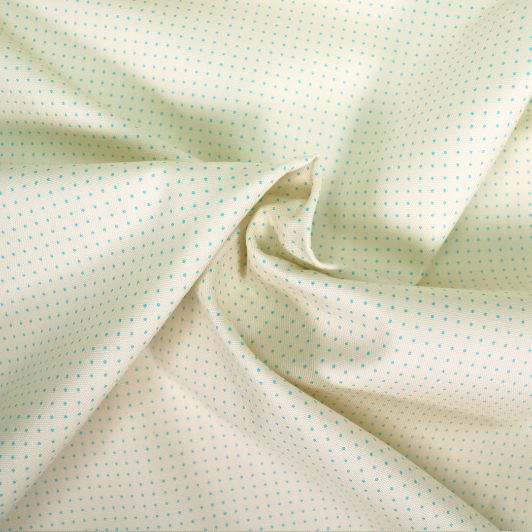 Sashiko Stoff Gepunktet 5mm - Creme