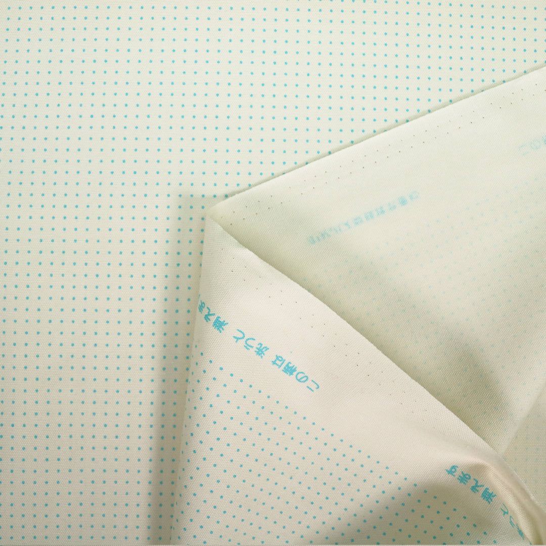 Sashiko Stoff Gepunktet 5mm - Creme