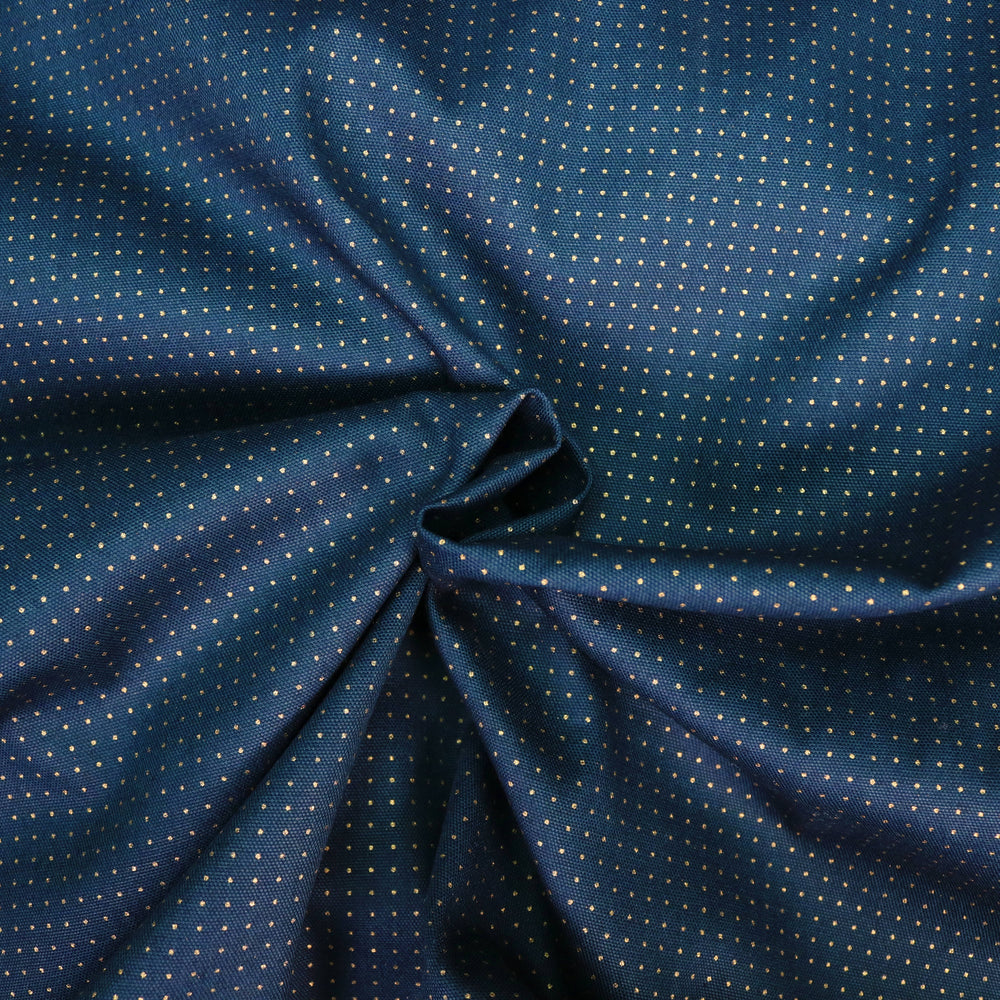 Sashiko Stoff Gepunktet 5mm - Dunkelblau