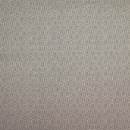 Kleine Blumen & Rauten - Beige