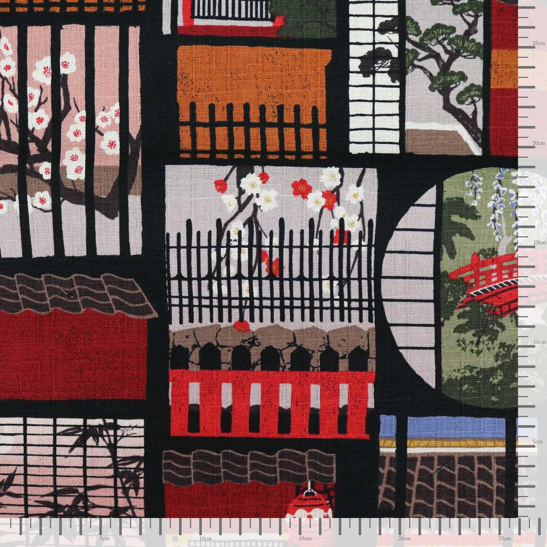 Haus in Japan - Rot