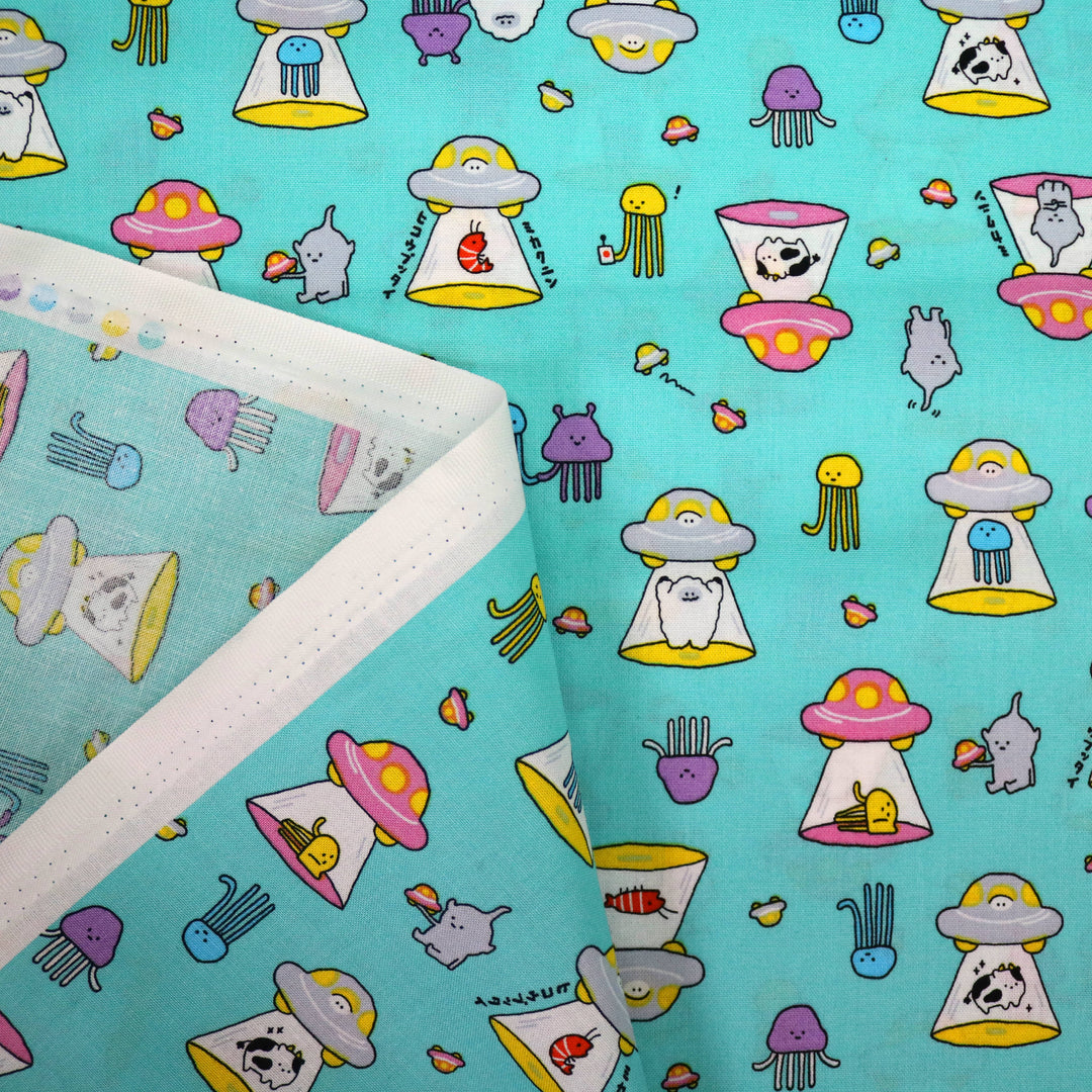 Quallen, Ufos & Aliens - Türkis