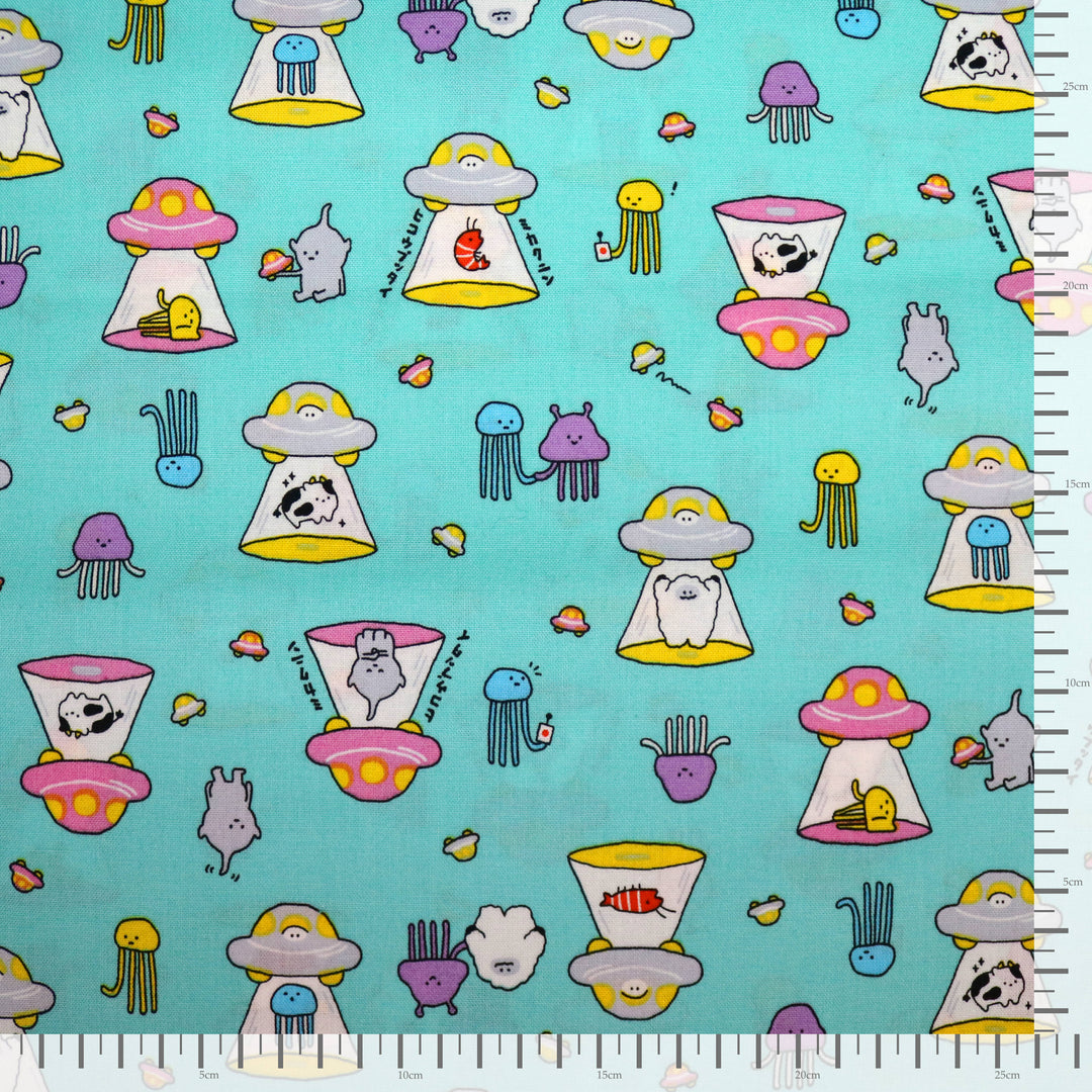 Quallen, Ufos & Aliens - Türkis