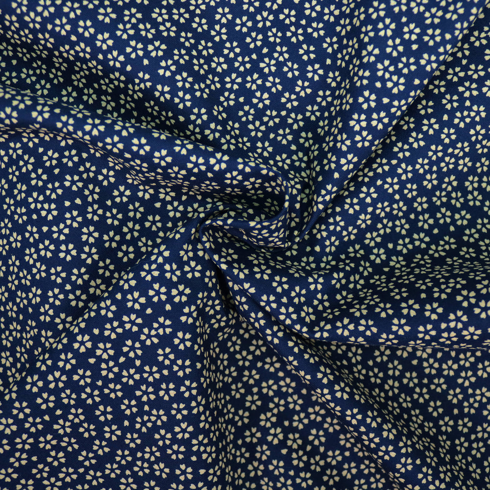 Kleine Sakura Kirschblüten No.2 - Dunkelblau