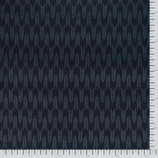 Yagasuri Mini No.1 - Nachtblau