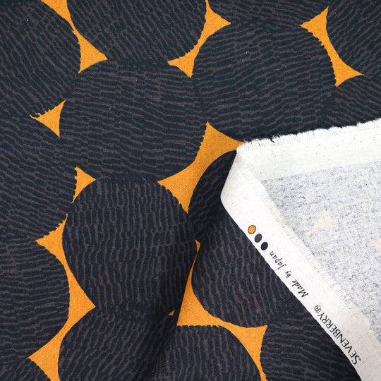 Fließende Kreise - Orange