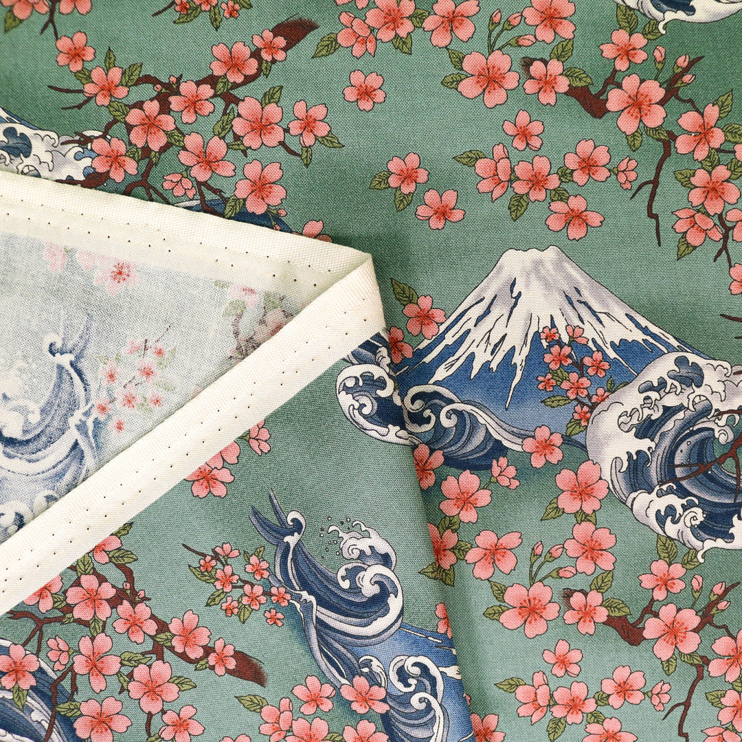Mt.Fuji &amp; Sakura - Olive