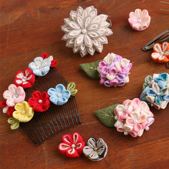 Chirimen Stoffpaket – Traditionell Nr. 01