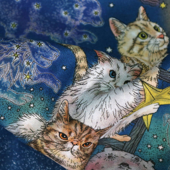 365 Cat Art - Moonlight Cat